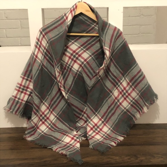 Target Accessories - Pink & Grey Blanket Scarf